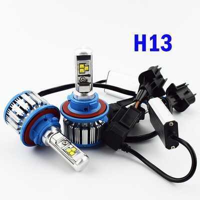

1Pair 12v 80W Car Headlights Bulb auxiliary driving head lamp H1 LED high bright H4 led H7 H11 H13 9004 Spotlight Auto fog Light