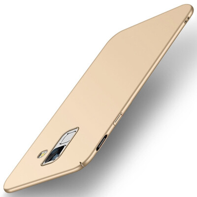 

MOONCASE Samsung Galaxy J6 all-inclusive ultra-thin PC case - gold