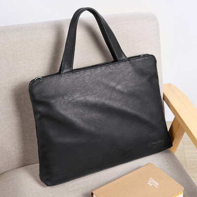 

MashaLanti Mens Business Briefcase Trend Computer Bag Cross-section Tote Bag Fashion Mens Bag Casual Shoulder Messenger Bag A134 Black
