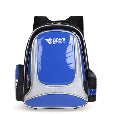 

Choi Kuk children&39s bag boy&39s choice pupils mirror weight loss shoulder bag 1-3-6 grade boys college wind ZG-8509 sky blue