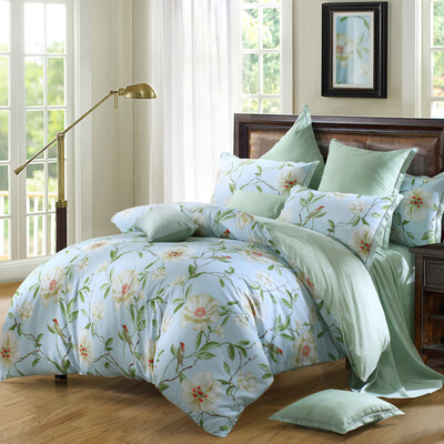 

MERCURY print cotton bed set/bed kit (duvet cover/bed sheet/pillowcase