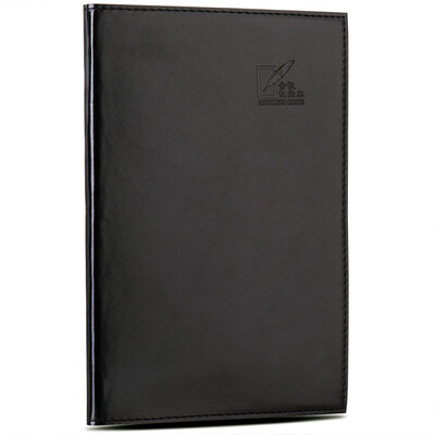 

Effective (deli) 3191 25K leather face of this notebook record of the business soft leather notebook 96