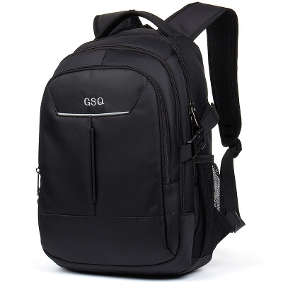 

GSQ Gu Siqi male bag fashion bag large capacity waterproof backpack shoulder bag 556 black