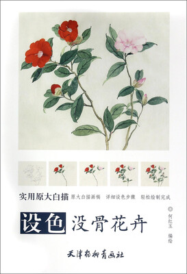 

设色没骨花卉