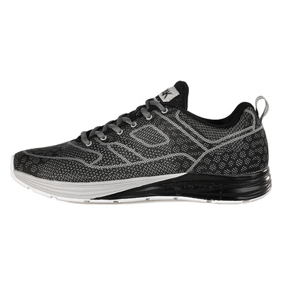 

Peak (PEAK) male running shoes fashion flying casual leisure shoes DH631151 black / light gray 41 yards