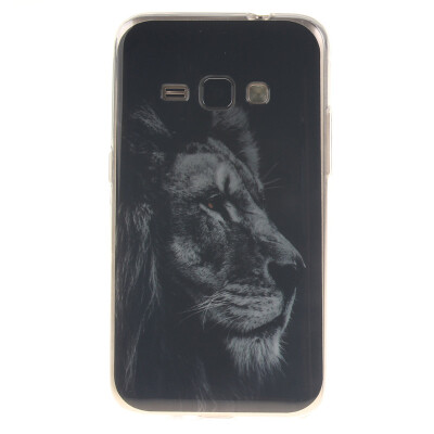 

Black lion Pattern Soft Thin TPU Rubber Silicone Gel Case Cover for SAMSUNG Galaxy J1 2016/J120
