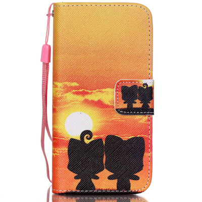 

Ali Design PU Leather Flip Cover Wallet Card Holder Case for IPHONE 5G