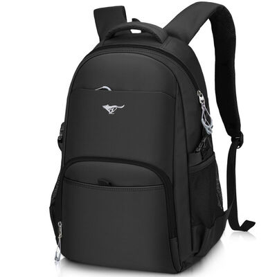 

Семь волов на плечо сумка 15,6 дюймов мужская и женская студенческая сумка досуга спортивные большие возможности увеличить рюкзак для путешествий увеличить черный L92434021B-01A