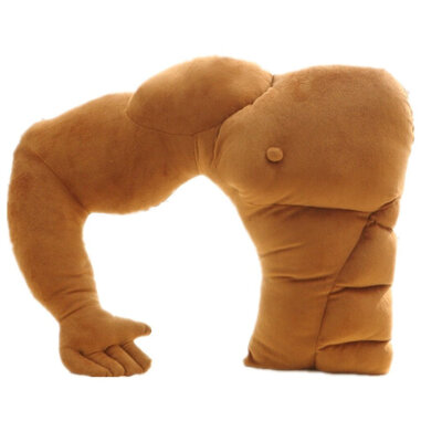 

MyMei 58cm Great Muscular Body Pillow Boyfriend Arm Muscular Styling Plush Doll Cute