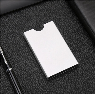 

Men Aluminum ID Credit Card Holder RFID Protector Money Wallet Clip Card Case