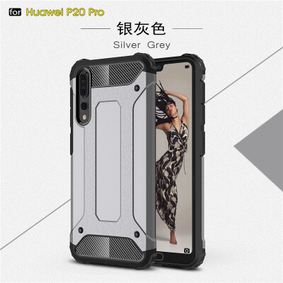 

Fivice Huawei P20 pro case Luxury Silicone Diamond Armor PC Hard Shell Phone Case