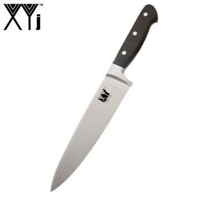 

XYj Kitchen Knife Non Slip ABS Handle Stainless Steel Knife High Quality 2018 New Arrival 8 inch Chef Knife Kitchen Accessories