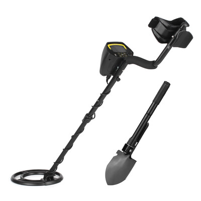 

KKmoon LCD Display Metal Detector Nugget Detector Gold Digger Treasure Hunter with Adjustable Sensitivity Waterproof Search Coil M