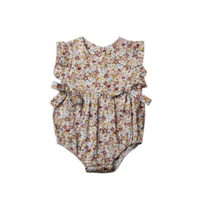 

3Colors 4Sizes-Newborn Baby Girl Romper Jumpsuit Bodysuit Outfits Sunsuit Set UK