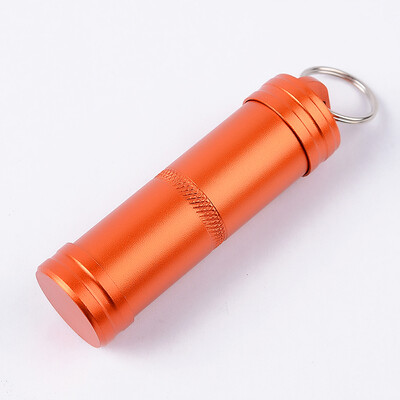 

Super Strong Metal CNC Outdoor Waterproof Emergency First Aid Survival Pill Bottle Camping EDC Medicine Box