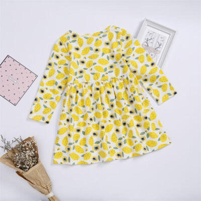 

Toddler Kids Baby Girls Casual Princess Party Pageant Dress Sundress Skirt 1-7Y