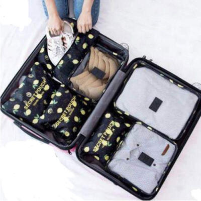 

7pcs Underwear Clothes Storage Bags Packing Cube Travel Luggage Organizer Hot