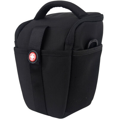 

Jingdong Supermarket Wan Xinda WXD SM1412115 Triangle package SLR camera bag digital photography bag shoulder Messenger bag black