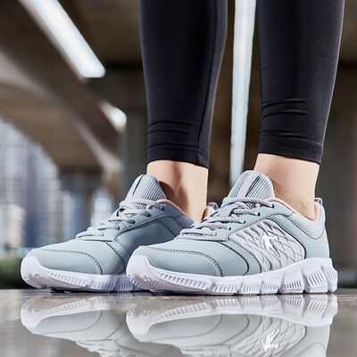 

Jordan womens shoes sports shoes leather wear-resistant lightweight running shoes XM4680230B pure gray European moon powder 35