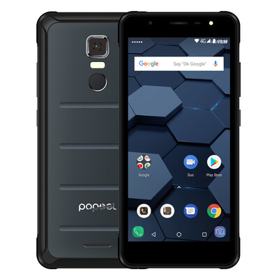 

Poptel P10 Rugged Phone 4G Mobile Phone IP68 Waterproof Android 81 MT6763 Octa Core 64GB4GB 13MP Cam 55Inch HD Dislay NFC Finge