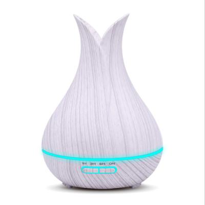 

Petal humidifier Remote control wood grain aromatherapy machine night light humidifier Ultrasonic wood grain vase aromatherapy mac