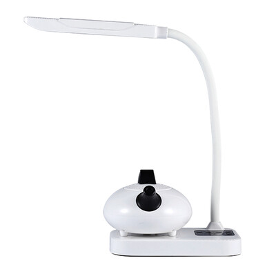 

ASHU A1 smart table lamp LED touch children learn reading desk lamp mobile phone mini speaker wireless Bluetooth small sound white
