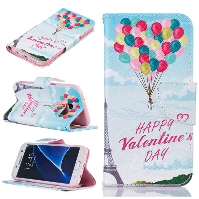 

Balloon Design PU Leather Flip Cover Wallet Card Holder Case for SAMSUNG GALAXY S7