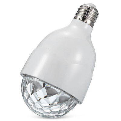 

E27 RGB LED Dimmable Ball Lamp Strobe Light Bulb with Remote Control for Party Home Birthday Stage