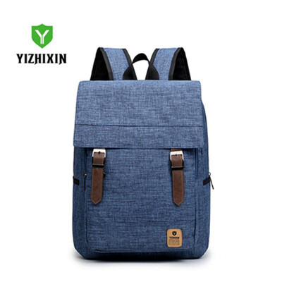 

New shoulder bag leisure Korean version of retro fashion canvas travel student bag tide computer backpack