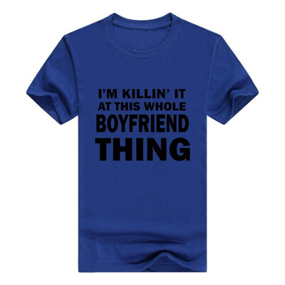 

Boyfriend Gifts Killin It at This Whole Boyfriend Thing Short Sleeve T-Shirt