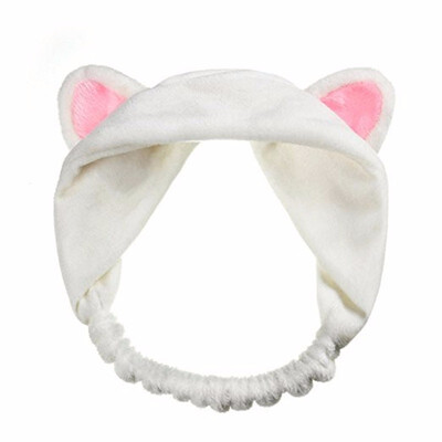 

Outdoor Wash&Makeup Elastic Hair Band Cat Ears