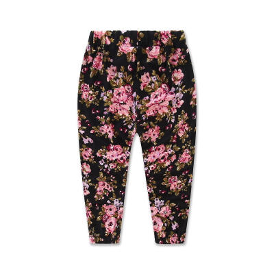 

US SHIP Newborn Baby Girls Hooded Tops OuterwearFloral Pants Outfit Set Clothes