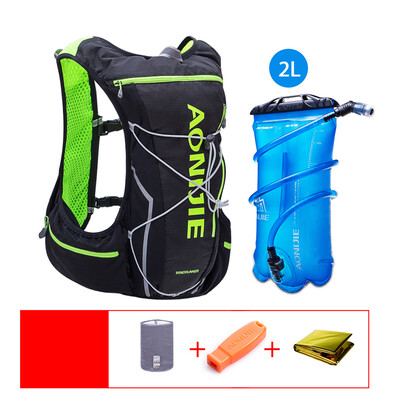 

AONIJIE Hydration Pack Backpack with 2L Water Bladder for Running Hiking Cycling Climbing Camping