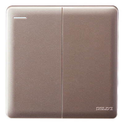 

Delixi (DELIXI) переключатель гнездо панели два открытых двойной открытой двойной контроль большой пластины Zijin серии