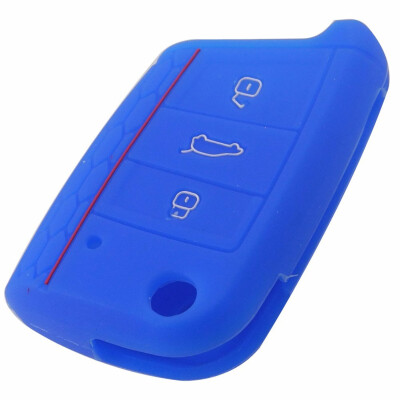 

MyMei New Silicone Chave Protect Case Capa Bag Para Volkswagen Vw Golf 7 Seat Leon Ibiza Skoda Octavia A7 Mk7 para Land Rover