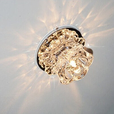 

MyMei Modern New Crystal LED Ceiling Light Fixture Pendant Lamp Lighting Chandelier