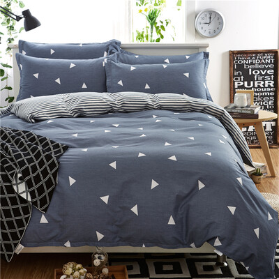 

Антарктический набор для постельного белья Nanjiren Хлопок Постельные принадлежности Хлопчатобумажные одеяла Простыни Четыре листы Love Nest 1.5-1.8 m Кровать Universal