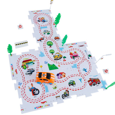 

(aope) детские развивающие игрушки крупные частицы, собранные подраться вставлено игрушечные строительные блоки 168 частиц парк пакет A8101-5