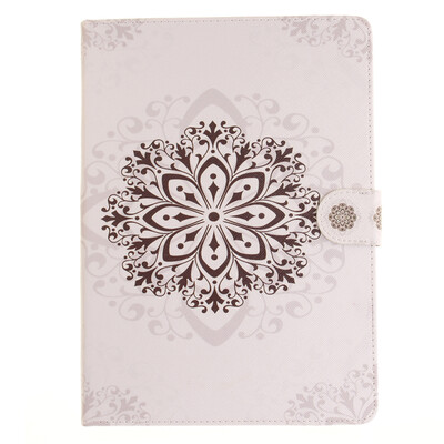 

Datura flowers Style Embossing Classic Flip Cover with Stand Function and Credit Card Slot for iPad Air 2/6