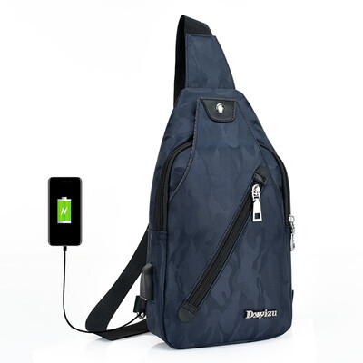 

Portable Mens Chest Bag Outside Leisure Travel Cycling Multi-functional Couples Small Bags Mini Messenger Bag