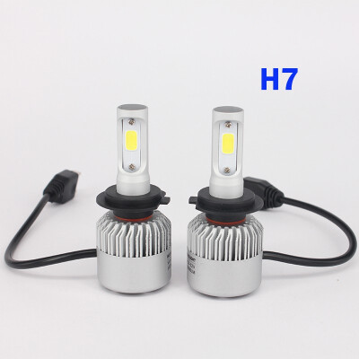 

1pair 12V 72W Car LED Headlamp Bulb Spotlight Headlight 6000k high brightness H4 H7 H11 9005 H1 H3 Car Fog Lights Work Head Lamp