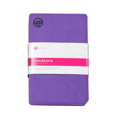 

Yiya Yoga Brick Environmental EVA Material Lightweight High Density Yoga Brick Yoga Aids Dark Gray