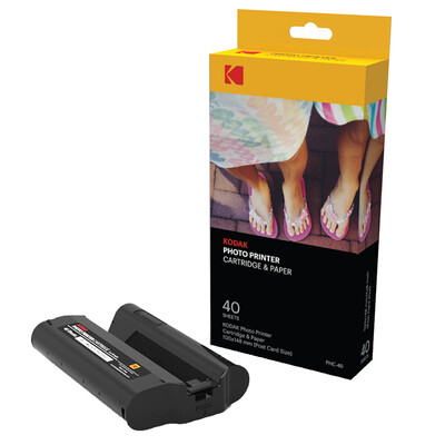 

Kodak PHC-40 Portable Home Phone Photo Printer Original photo paper 40 sheets box