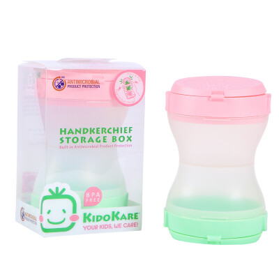 

Small kid kidokare bite storage box pacifier storage box multi-purpose storage box pink pink green KK-01