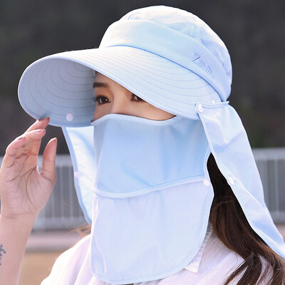 

[Jingdong Supermarket] Dusenna DUSENNA navy blue hard sun hat hat Ms. summer sunscreen sun hat outdoor riding