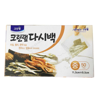 

【Jingdong Supermarket】 Kelin South Korea imported pot soup bag filter bag tea bag Chinese medicine bag 11.5 * 9.5cm 50 only installed medium C28020