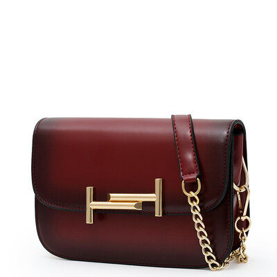 

Masha Lanti trend of women's bags Europe and the United States fashion ladies bag small fragrance chain shoulder Messenger bag B171 brown
