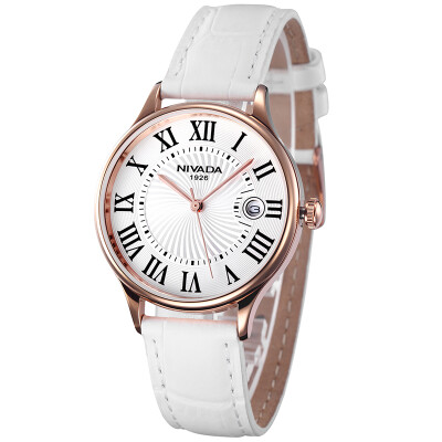 

Nvida (NIVADA) watch fashion simple rose gold belt quartz female watch LQ8028-186210