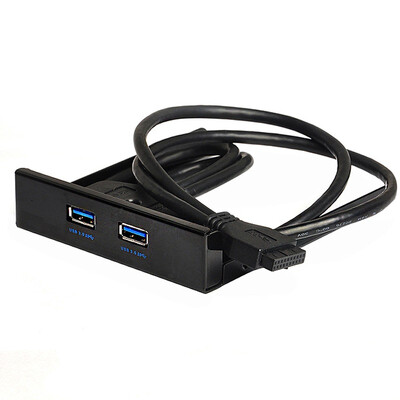 

Sanbao (SANBAO) SU-B20P USB3.0 rear baffle line high-speed transmission of copper-plated terminal plug and play blue
