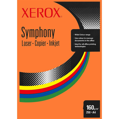 

Xerox Color Copy Paper 160g A4 Orange 250 листов / сумка